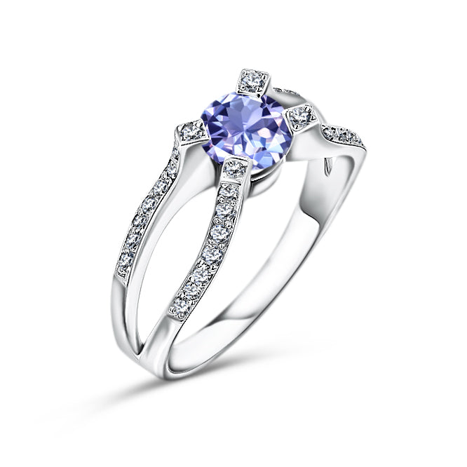 Azure Sky - Tanzanite Ring