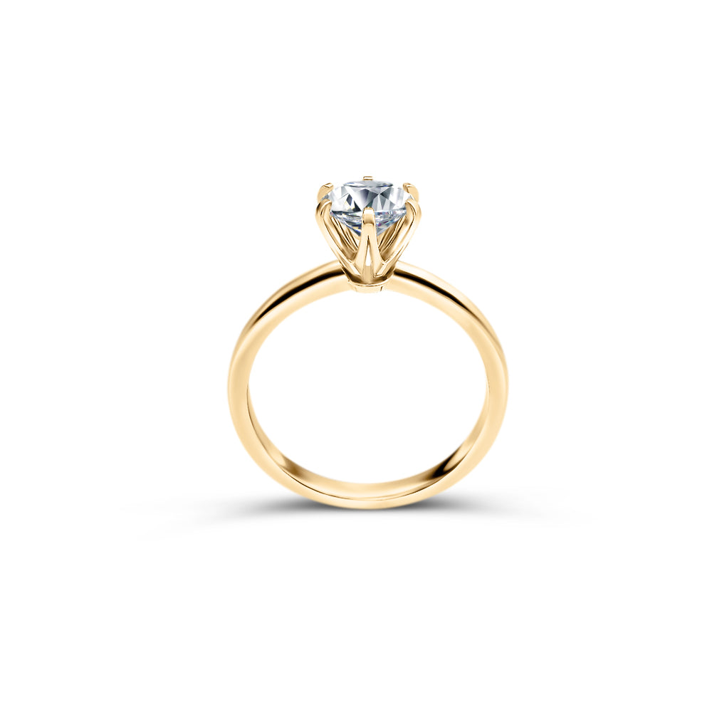 0.80ct diamond engagement ring