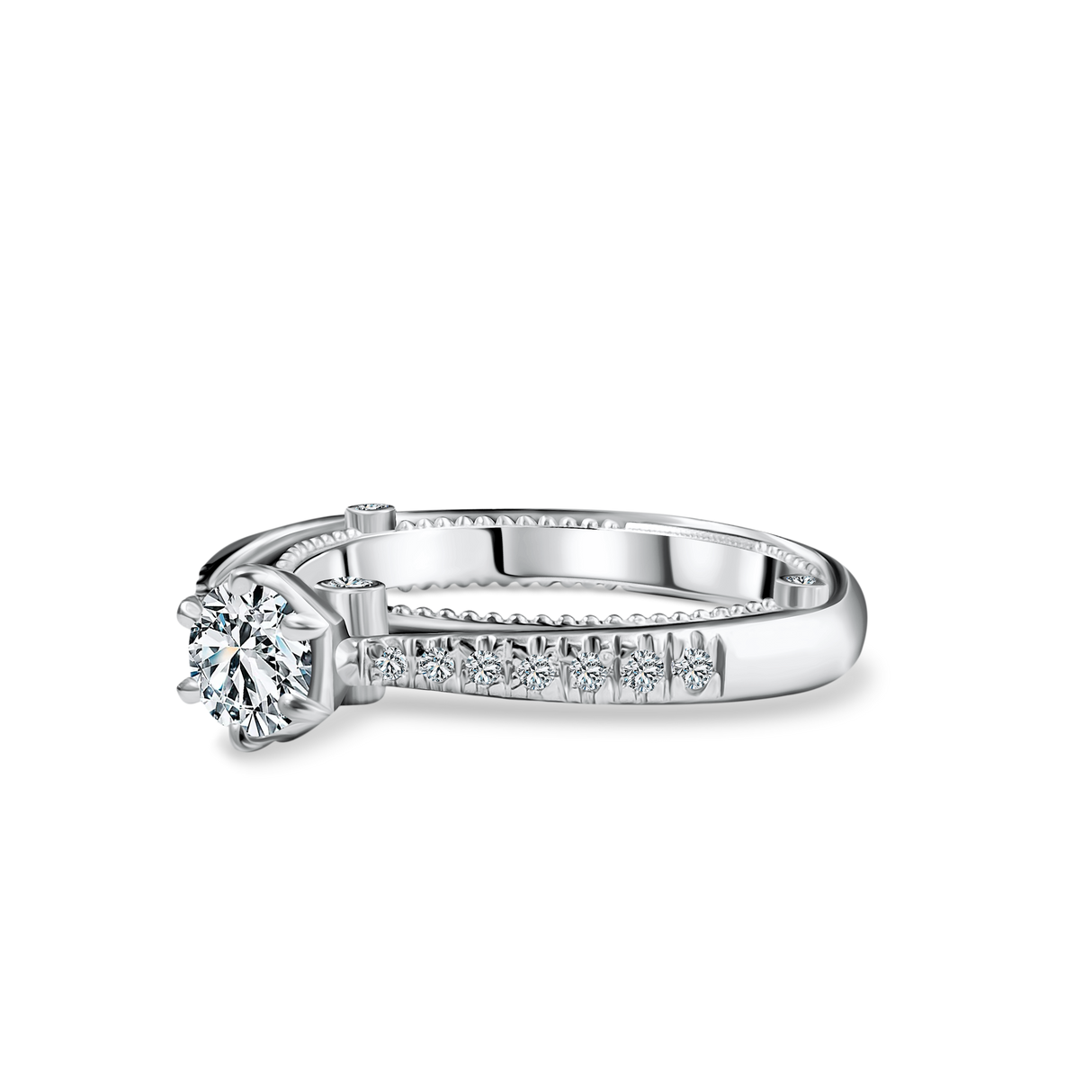 Venetian Love in white gold