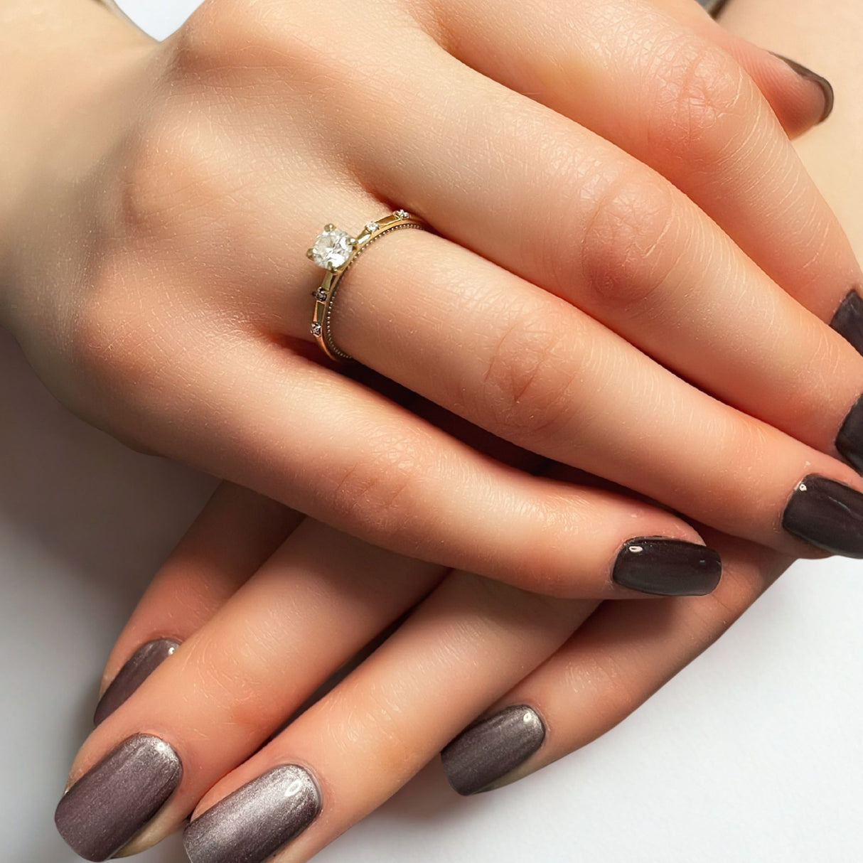 Romantic Light 0.40ct Diamond Ring