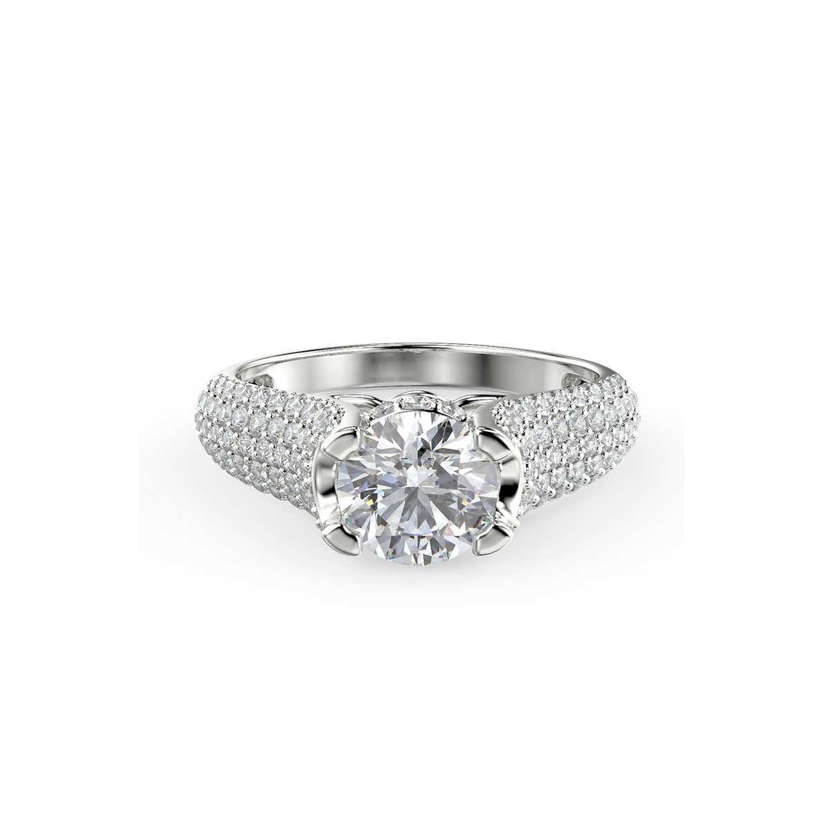 Radiant Glow - pierścionek zaręczynowy z diamentami 1,51 ctw