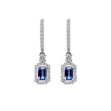 Tanzanite earrings