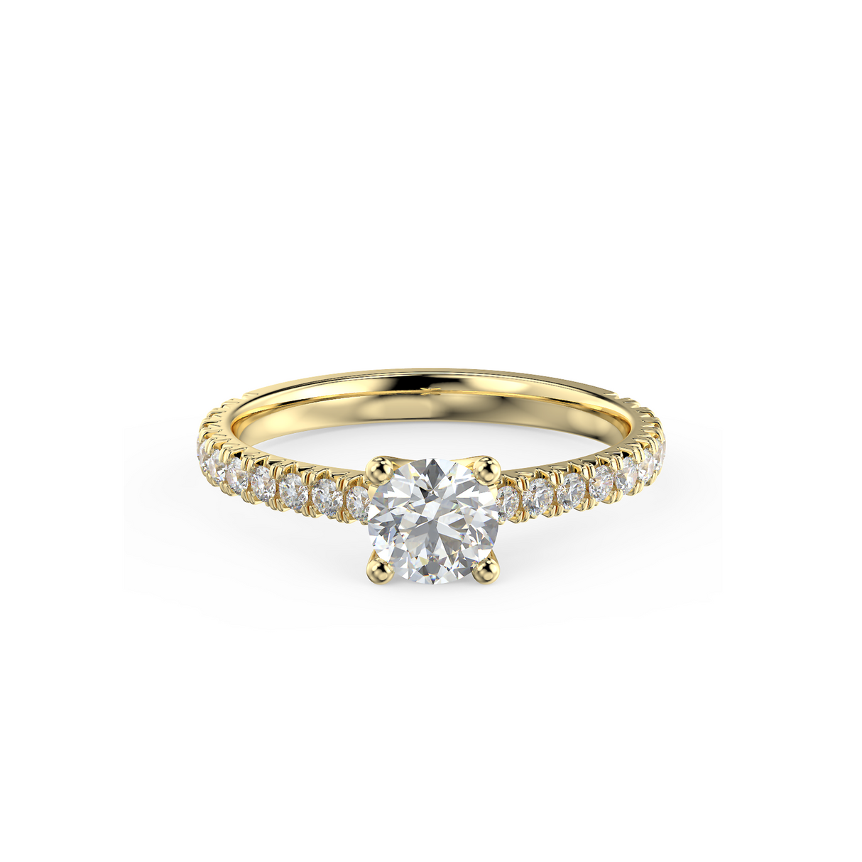 Rosé Allure - pierścionek z diamentami 0,85 ct