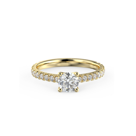 Rosé Allure - pierścionek z diamentami 0,85 ct