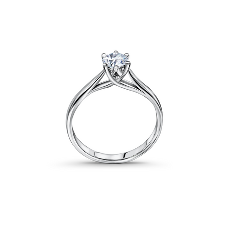 Klasyczny pierścionek z diamentem 0,40ct Lab Grown
