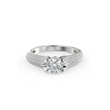 Radiant Glow - pierścionek zaręczynowy z diamentami 0,89 ctw