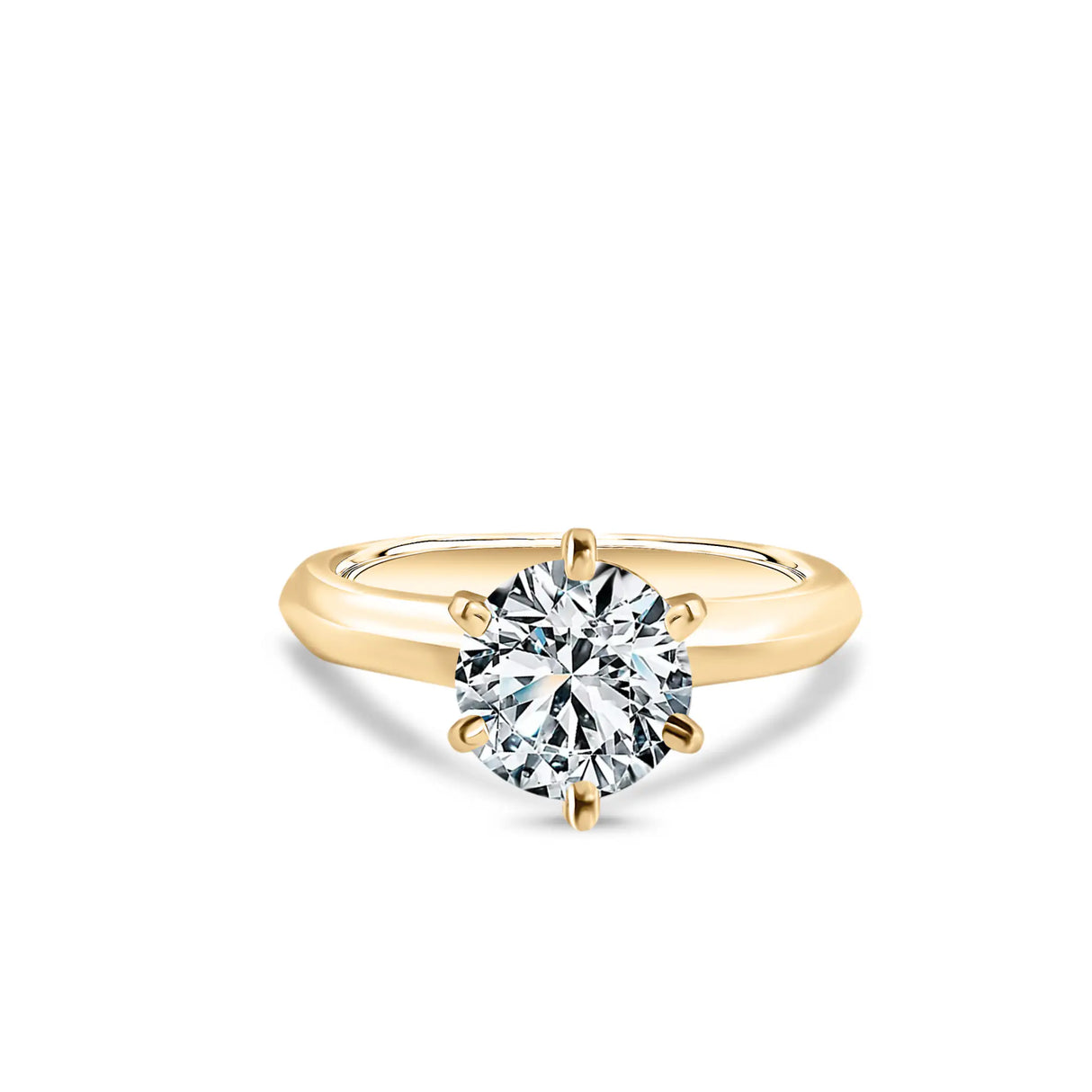 Velvet Light - a classic ring in white gold with a 1.50ct diamond