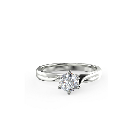 Athena - pierścionek zaręczynowy z diamentem 0,50 ct