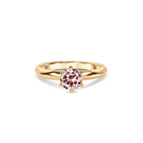 Pierścionek z różowym diamentem 0,60 ct Lab Grown