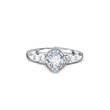 Sunset Elegance - Pierścionek zaręczynowy z diamentami o masie 0,60 ctw