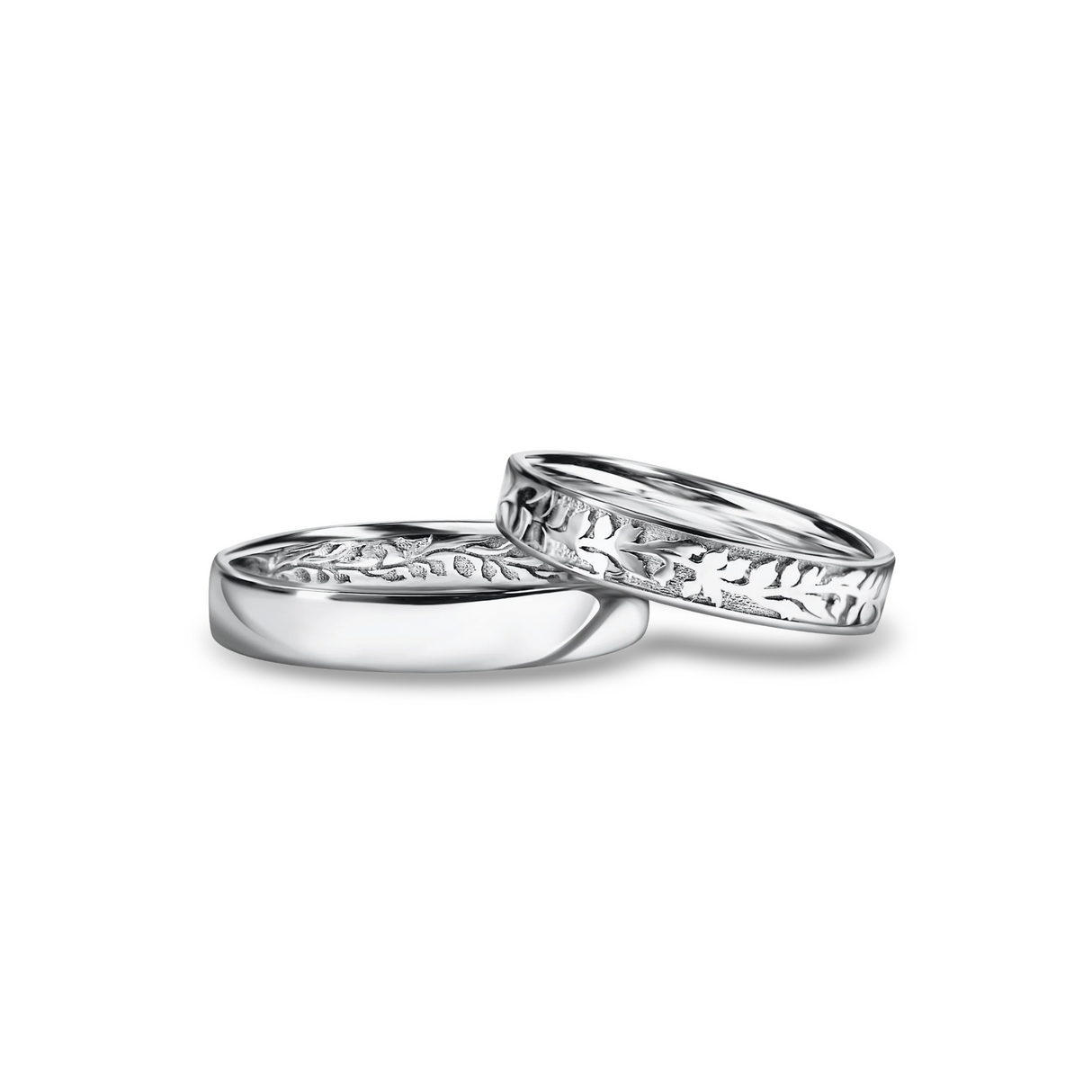 Floral Wedding Bands