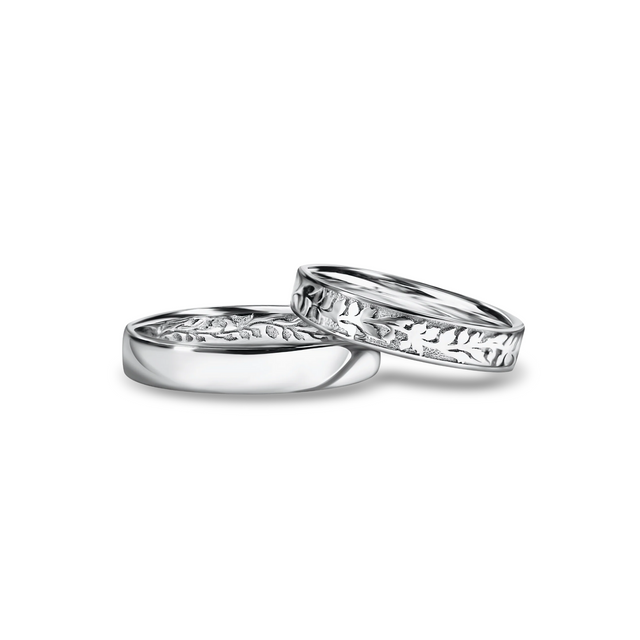 Floral Wedding Bands