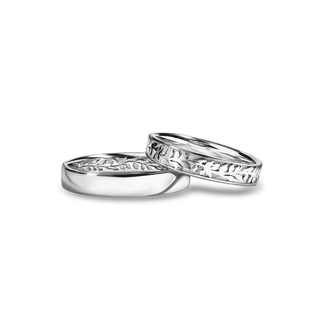 Floral Wedding Bands