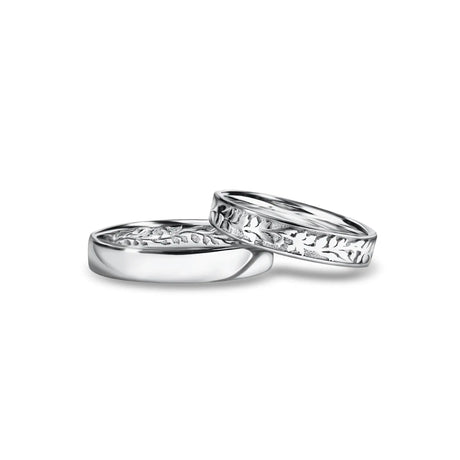 Floral Wedding Bands
