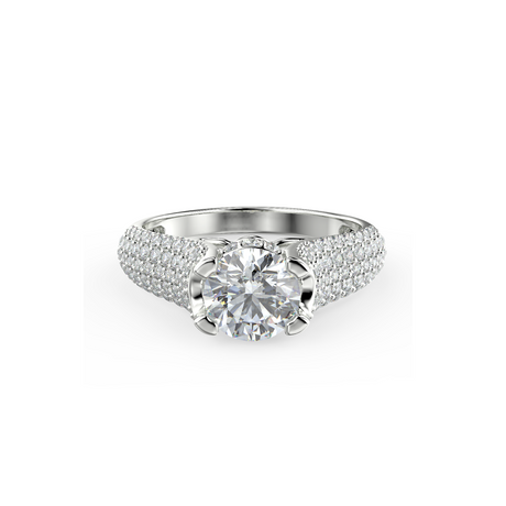 Radiant Glow - pierścionek z diamentami 1,51 ctw