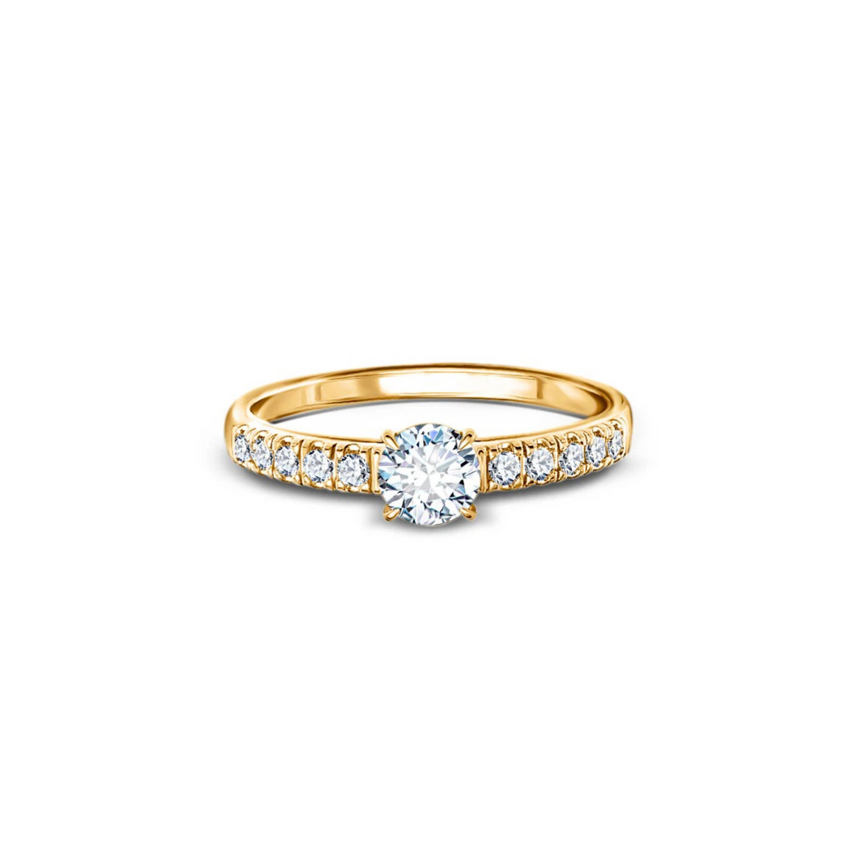 Starlit Promise - Pierścionek z diamentem 0,30ct