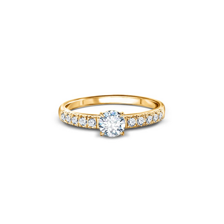 Starlit Promise - Pierścionek z diamentem 0,30ct