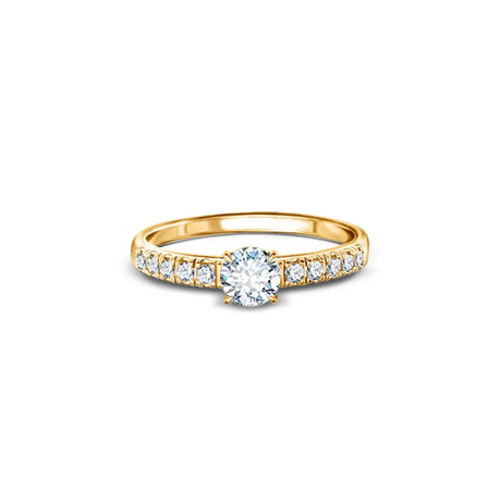 Starlit Promise - Pierścionek z diamentem 0,30ct