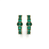 Emerald earrings