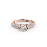Radiant Glow - pierścionek zaręczynowy z diamentami o masie 0,89 ctw