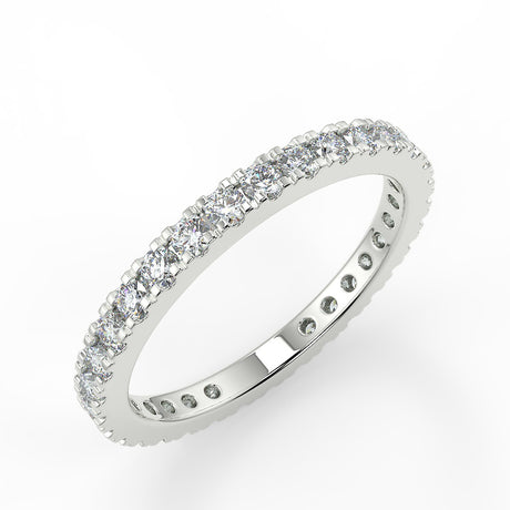 Padua White gold wedding ring with 0.70 ct diamonds