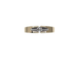 The Subtle Charm of Yellow Gold and a 0.10 ct Diamond