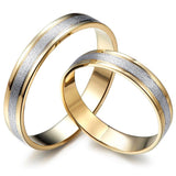 Delicate wedding rings