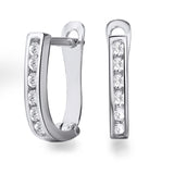 Perfect chic - gold earrings with diamonds 0.50 ctw