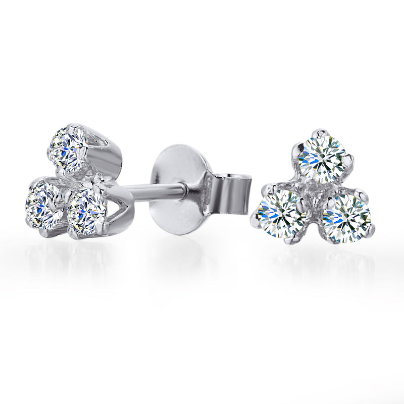 Delicate Grace - Gold Earrings with Diamonds