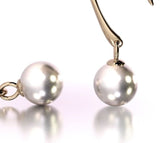 Pearl Harmony - beautiful gold earrings with natural pearls