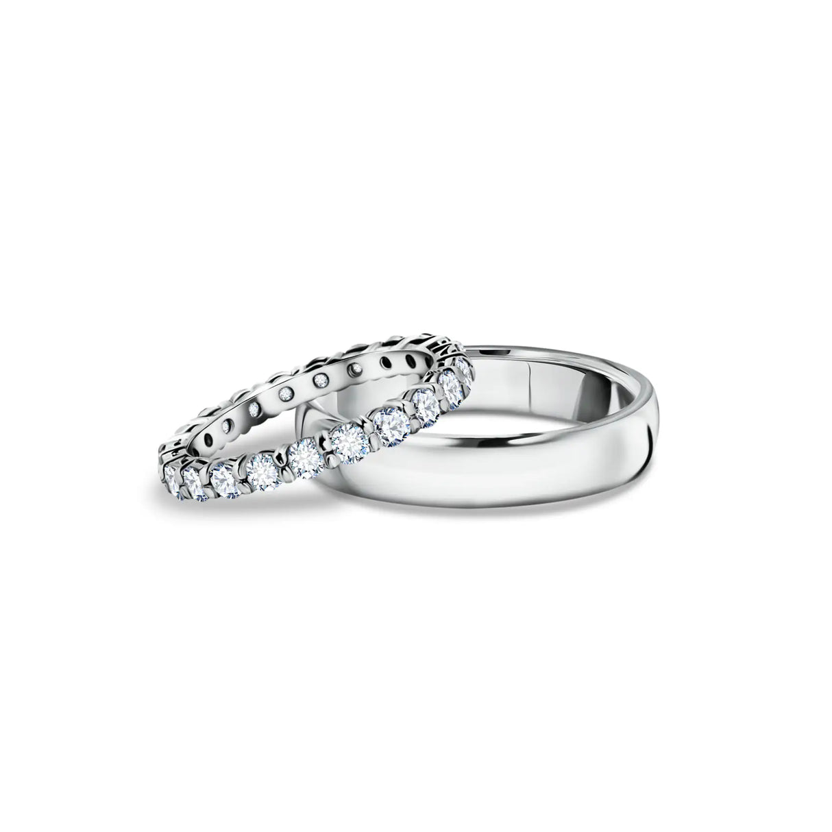 Eternal Sparkle - Diamond Wedding Rings