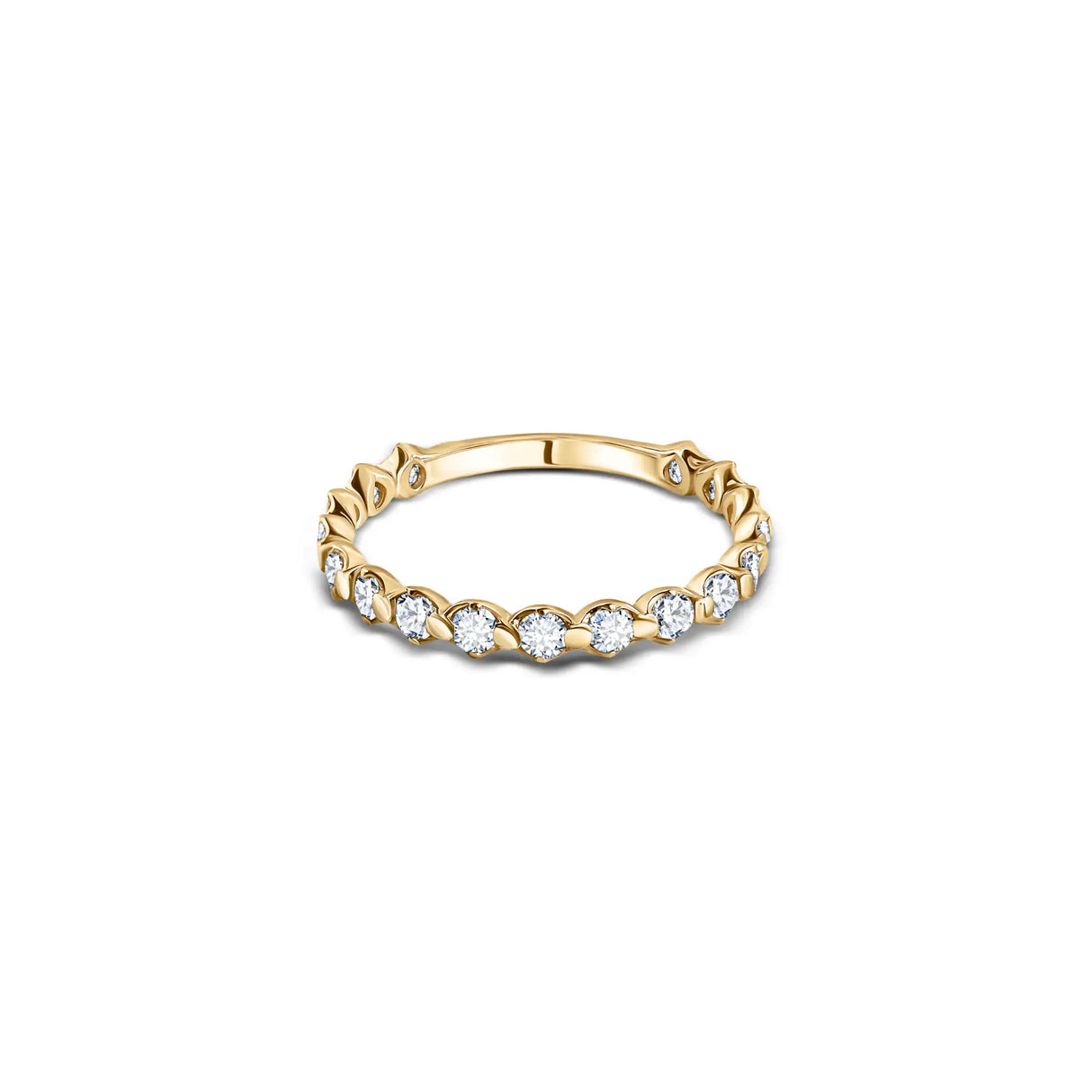 Eternal Glow - women's wedding ring with diamonds