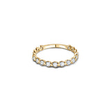Eternal Glow - women's wedding ring with diamonds