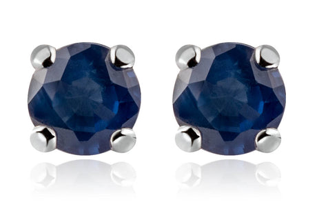Light earrings with beautiful sapphires