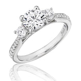 A custom-made ring according to the agreed design