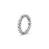 Eternity Rings Duo - Set of wedding rings with diamonds