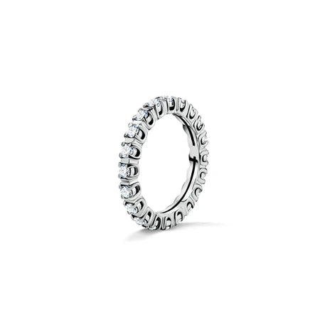 Eternity Rings Duo - Set of wedding rings with diamonds