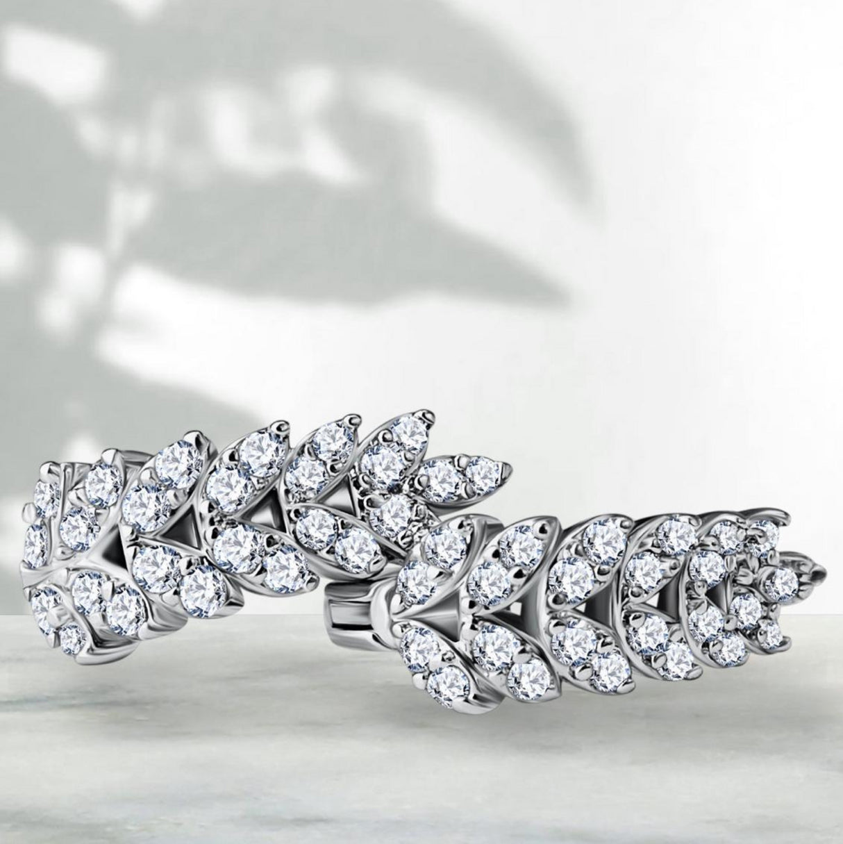 Diamond earrings