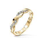 Timeless Harmony - Yellow Gold Wedding Ring Set