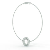 White gold bracelet with 0.12 ctw diamonds