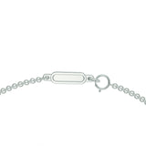 White gold bracelet with 0.12 ctw diamonds
