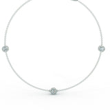 White gold bracelet with 0.90 ctw diamonds