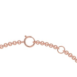 Rose gold bracelet with 0.75 ctw diamonds
