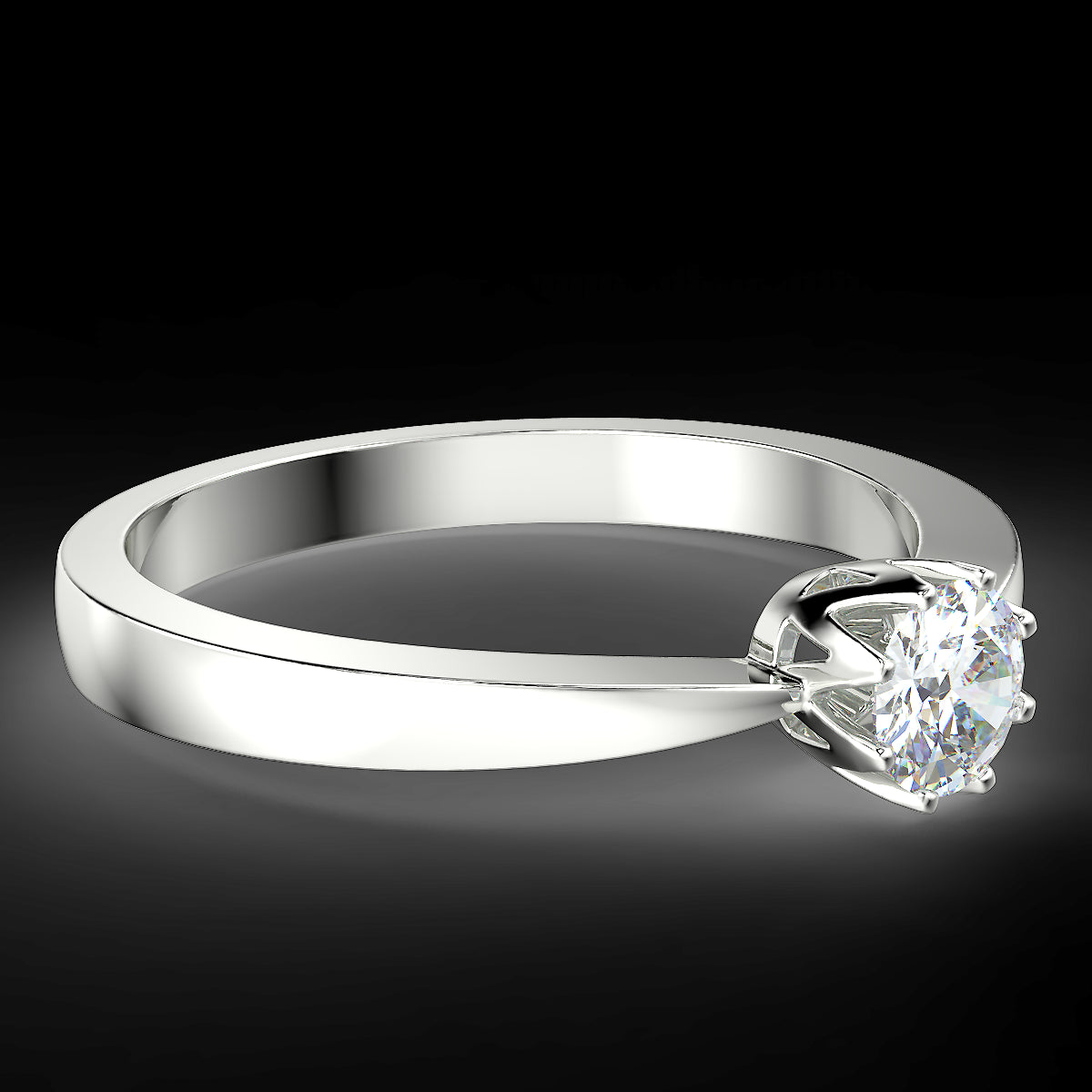 Classic Elegance - 0.20 ct diamond engagement ring