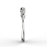 Verona White Gold Wedding Ring with Diamonds