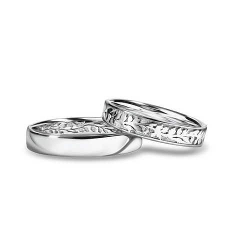 Floral Wedding Bands