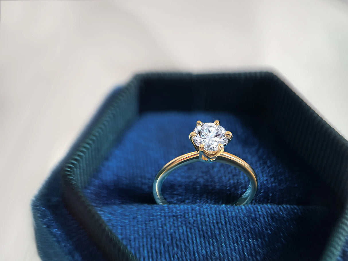 0.80ct diamond engagement ring