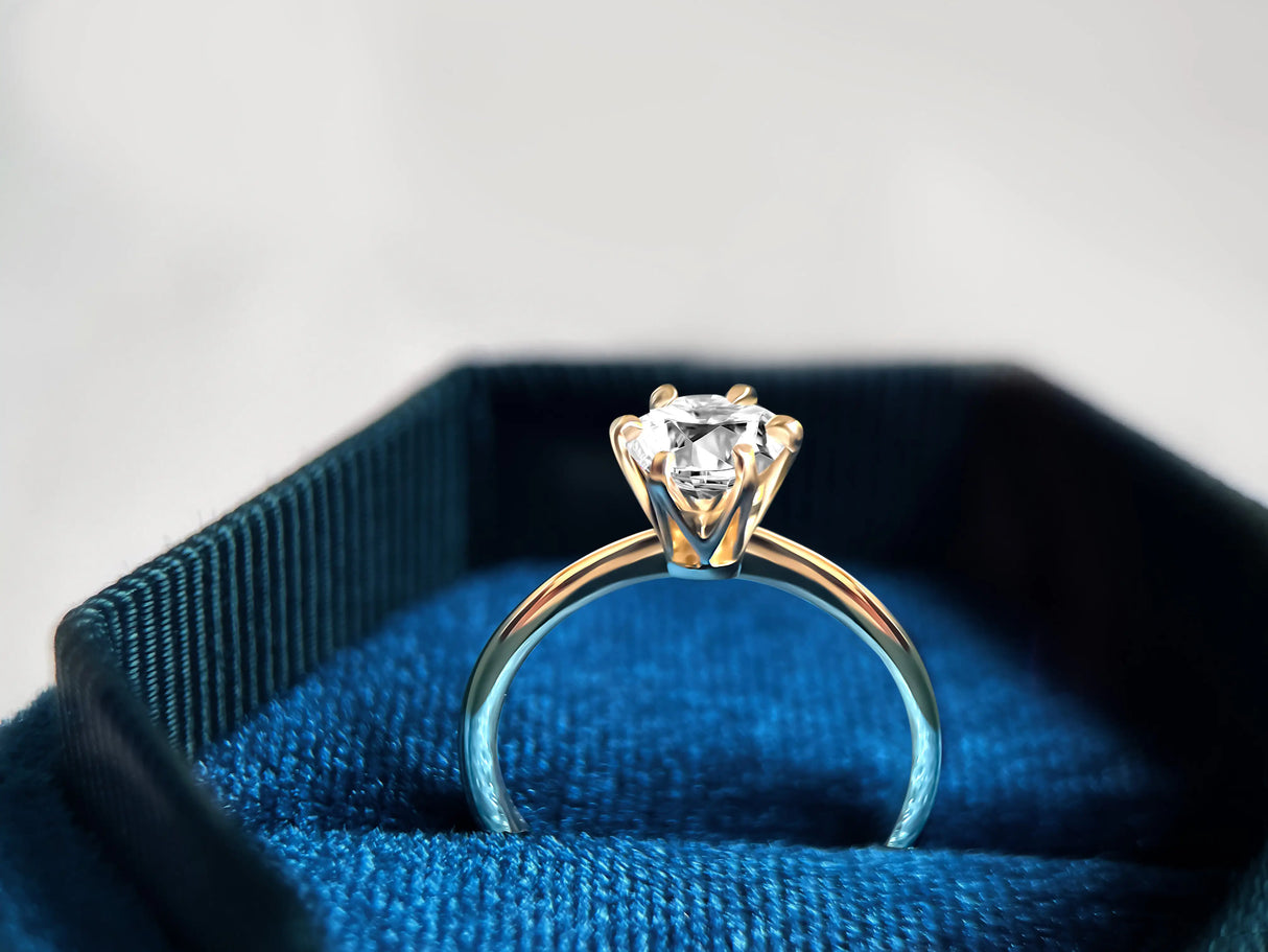 0.80ct diamond engagement ring