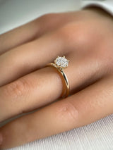 0.80ct diamond engagement ring