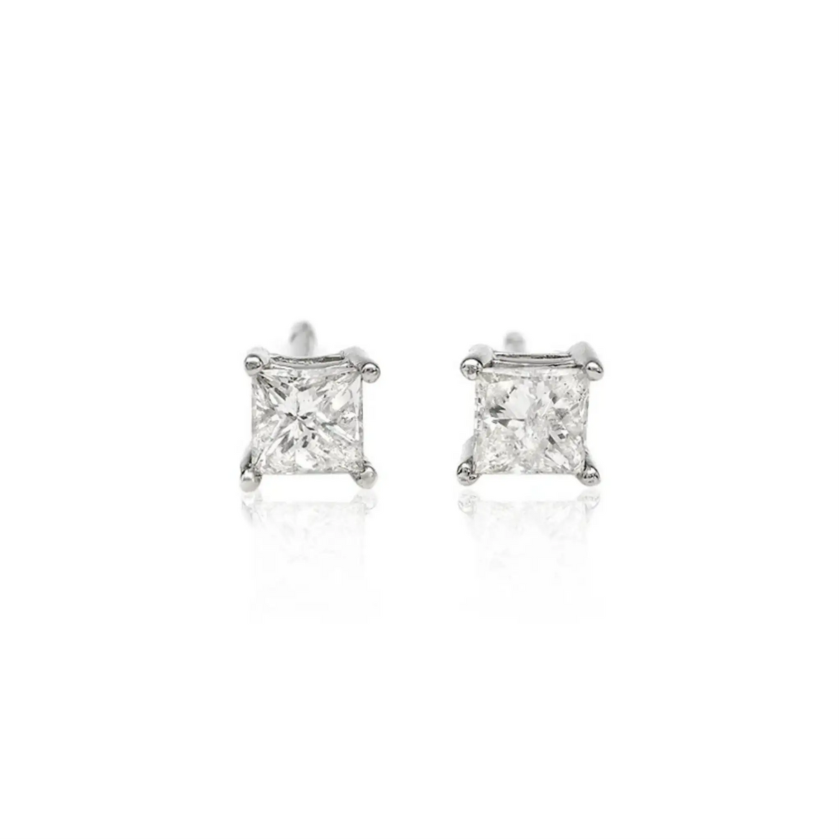 Kolczyki na sztyfty z diamentami 0,40ct
